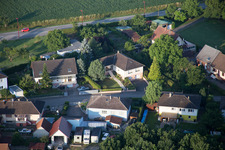 Scheibenhard dans le département Bas Rhin, France hors des airs
