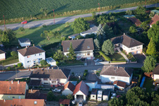Scheibenhard dans le département Bas Rhin, France vue d'en haut