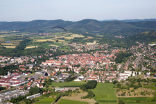 Photographie aérienne de Wissembourg dans le département Bas Rhin, France