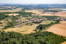Vue aérienne de Vigneulles dans le département Meurthe et Moselle, France