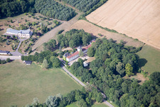 Enregistrement par drone de Lunéville dans le département Meurthe et Moselle, France