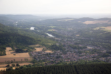 Vue oblique de Arnaville dans le département Meurthe et Moselle, France