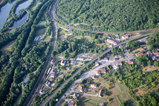 Arnaville dans le département Meurthe et Moselle, France hors des airs