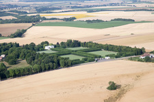 Vue aérienne de Cimetière américain de Saint Mihiel à Thiaucourt-Regnieville à Thiaucourt-Regniéville dans le département Meurthe et Moselle, France