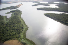 Photographie aérienne de Lac Madine à Buxières-sous-les-Côtes dans le département Meuse, France