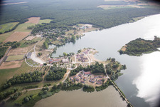 Vue aérienne de Heudicourt-sous-les-Côtes dans le département Meuse, France