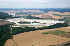 Vue aérienne de Pagny-sur-Meuse dans le département Meuse, France