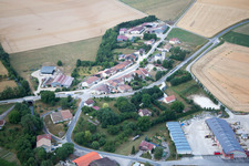 Vue aérienne de Rigny-Saint-Martin dans le département Meuse, France