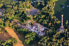Photographie aérienne de Parc de vacances à Haßloch dans le département Rhénanie-Palatinat, Allemagne