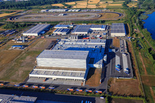 Palatinate Refreshments GmbH à Wörth am Rhein dans le département Rhénanie-Palatinat, Allemagne d'en haut