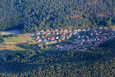 Photographie aérienne de Wilgartswiesen dans le département Rhénanie-Palatinat, Allemagne