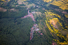 Photographie aérienne de Du nord-ouest à Oberschlettenbach dans le département Rhénanie-Palatinat, Allemagne