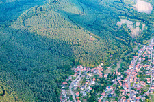 Image drone de Birkenhördt dans le département Rhénanie-Palatinat, Allemagne