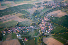 Photographie aérienne de Oberhausen dans le département Rhénanie-Palatinat, Allemagne