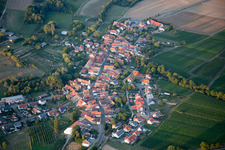 Vue oblique de Oberhausen dans le département Rhénanie-Palatinat, Allemagne