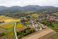 Rott dans le département Bas Rhin, France vue d'en haut
