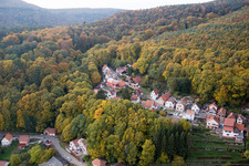 Photographie aérienne de Oberbronn dans le département Bas Rhin, France