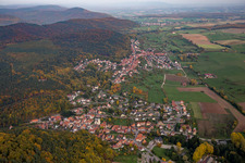 Rothbach dans le département Bas Rhin, France hors des airs