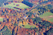 Photographie aérienne de Ernsbach dans le département Hesse, Allemagne
