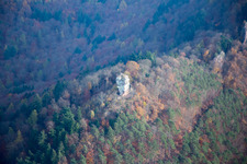 Vue aérienne de Anébus à Leinsweiler dans le département Rhénanie-Palatinat, Allemagne