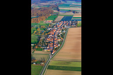 Photographie aérienne de Brehmstr à le quartier Minderslachen in Kandel dans le département Rhénanie-Palatinat, Allemagne