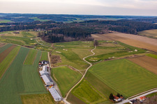 Enregistrement par drone de Bad Birnbach dans le département Bavière, Allemagne