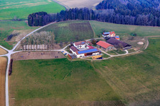 Photographie aérienne de Ferme équestre Ziegelbauer à Pfarrkirchen dans le département Bavière, Allemagne