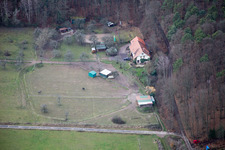 Photographie aérienne de FeWo Saigenranch à Pleisweiler-Oberhofen dans le département Rhénanie-Palatinat, Allemagne