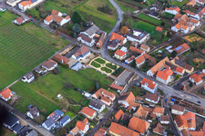 Photographie aérienne de Parc de l'Hôtel Schlössl Oberotterbach à Oberotterbach dans le département Rhénanie-Palatinat, Allemagne