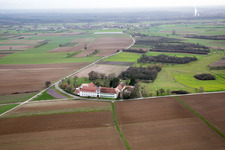 Vue aérienne de Atelier pour la vie assistée Atelier pour les talents cachés à but non lucratif GmbH à Haftelhof à Schweighofen dans le département Rhénanie-Palatinat, Allemagne