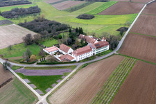 Atelier pour la vie assistée Atelier pour les talents cachés à but non lucratif GmbH à Haftelhof à Schweighofen dans le département Rhénanie-Palatinat, Allemagne hors des airs