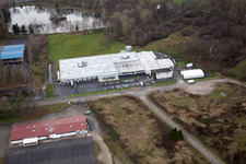 Photographie aérienne de Parker Hannifin Manufacturing à le quartier Altenstadt in Wissembourg dans le département Bas Rhin, France