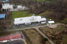 Vue oblique de Parker Hannifin Manufacturing à le quartier Altenstadt in Wissembourg dans le département Bas Rhin, France