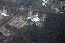 Photographie aérienne de Quartier Waldstadt in Karlsruhe dans le département Bade-Wurtemberg, Allemagne