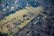 Vue aérienne de Rebhäusel à le quartier Diedesfeld in Neustadt an der Weinstraße dans le département Rhénanie-Palatinat, Allemagne