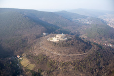 Château de Hambach à le quartier Diedesfeld in Neustadt an der Weinstraße dans le département Rhénanie-Palatinat, Allemagne d'en haut