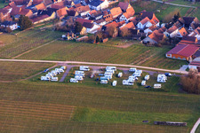 Vue aérienne de Place de stationnement pour camping-car à Dierbach dans le département Rhénanie-Palatinat, Allemagne