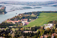 Vue aérienne de Venezia dans le département Vénétie, Italie