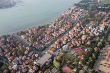 Vue aérienne de Venezia dans le département Vénétie, Italie