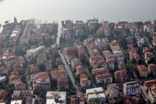 Venezia dans le département Vénétie, Italie depuis l'avion