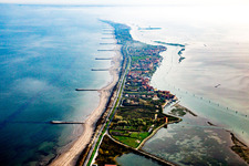 Santa Maria del Mare dans le département Vénétie, Italie vue d'en haut