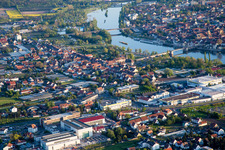 Photographie aérienne de Kitzingen dans le département Bavière, Allemagne