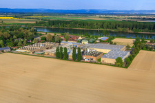 Vue aérienne de Petersau dans le département Rhénanie-Palatinat, Allemagne