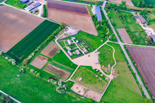 Laboratoire en plein air de Lauresham à Lorsch dans le département Hesse, Allemagne hors des airs