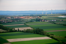 Vue aérienne de Hillesheim dans le département Rhénanie-Palatinat, Allemagne