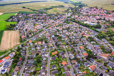 Photographie aérienne de Wormser Straße x Osthofener Landstr à Westhofen dans le département Rhénanie-Palatinat, Allemagne