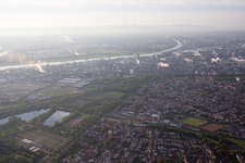 Photographie aérienne de Quartier Oppau in Ludwigshafen am Rhein dans le département Rhénanie-Palatinat, Allemagne