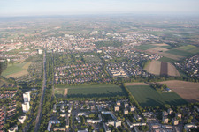 Photographie aérienne de Frankenthal dans le département Rhénanie-Palatinat, Allemagne