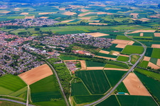 Reinheim dans le département Hesse, Allemagne d'en haut