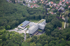 Photographie aérienne de Seeheim-Jugenheim dans le département Hesse, Allemagne
